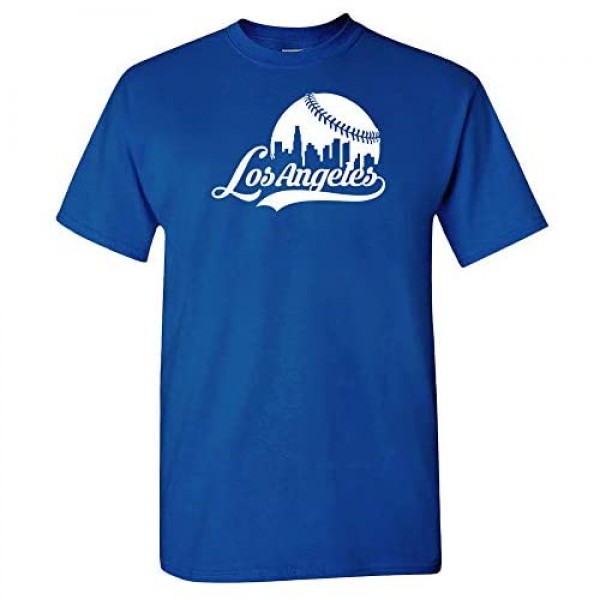Xtreme Apparrel LA Los Angeles City Baseball Skyline Shirt