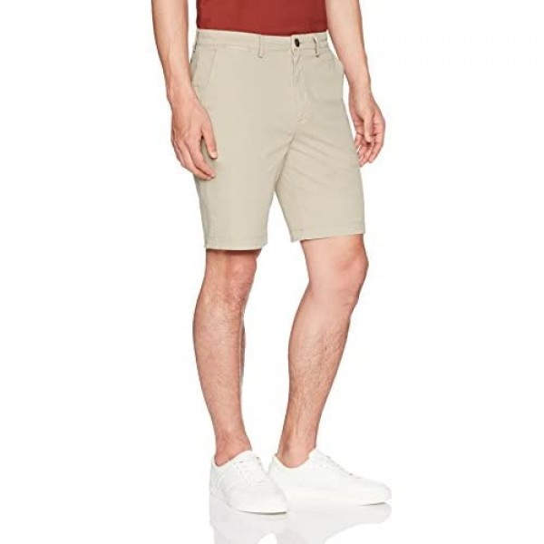 Goodthreads Men's Slim-Fit 9 Inseam Flat-Front Comfort Stretch Chino Shorts
