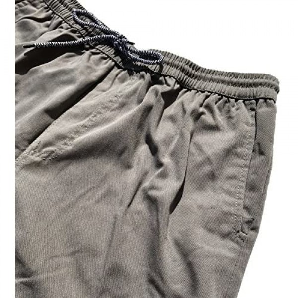Molokai Cotton Shorts Elastic Waist Walkshorts Drawstring