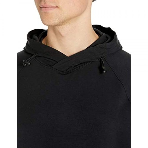 Brand - Peak Velocity Men's Yoga Luxe Fleece Pullover Hoodie