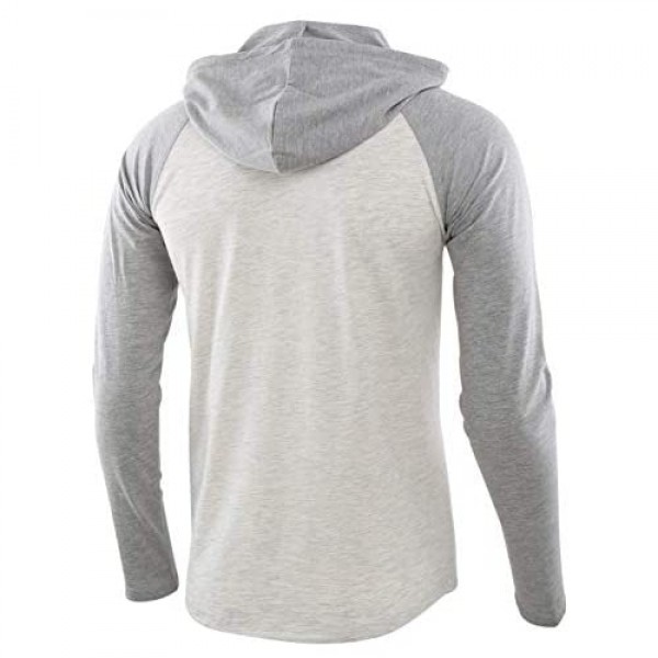 Estepoba Mens Casual Athletic Fit Lightweight Active Sports Jersey shirt Hoodie