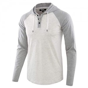 Estepoba Mens Casual Athletic Fit Lightweight Active Sports Jersey shirt Hoodie