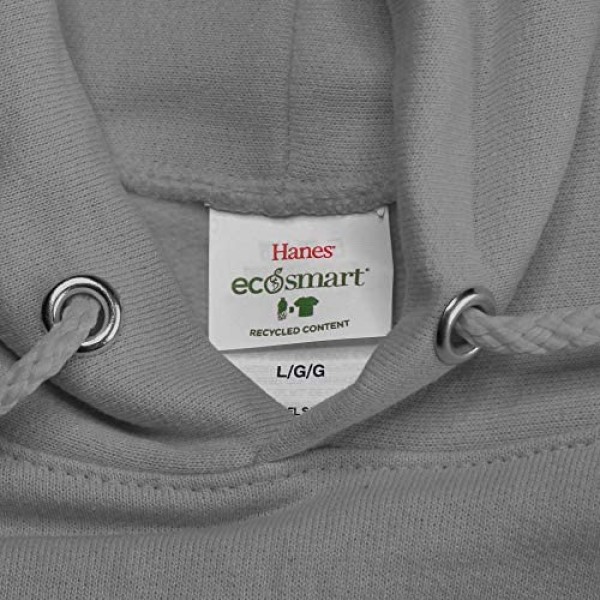 Hanes Men's Full-Zip Eco-Smart Fleece Hoodie