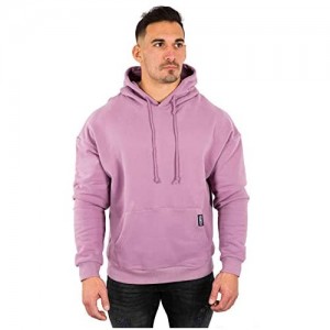 YoungLA Men’s Casual Oversized Cotton Hoodie | Hooded Pullover Athletic Sweatshirt Workout | Relaxed Fit | 512