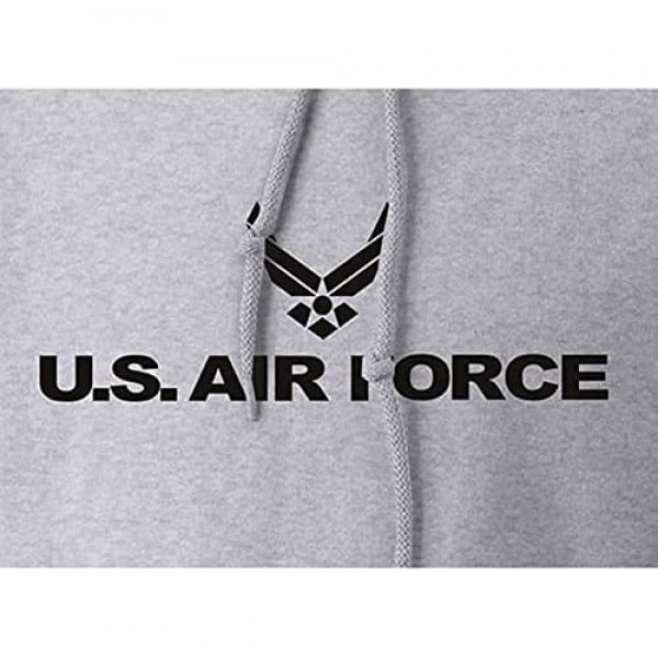 Air Force Hooded Sweatshirt in Gray