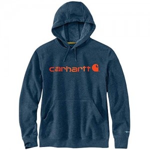 Carhartt Men's Force Delmont Signature Graphic Hooded Sweatshirt