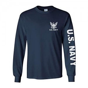 Officially Licensed United States Navy Long Sleeve T-Shirt