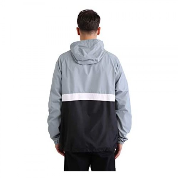 ARECON Men’s Jacket of Waterproof Windproof Breathable Versatile Pullover Lightweight Outdoor Sport casual Running Jacket