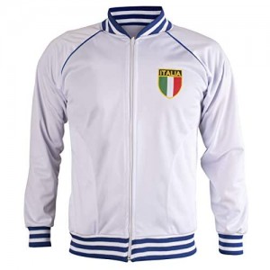 Italy/Italia Jacket Retro Football Tracksuit Zipped Jacket Men Top