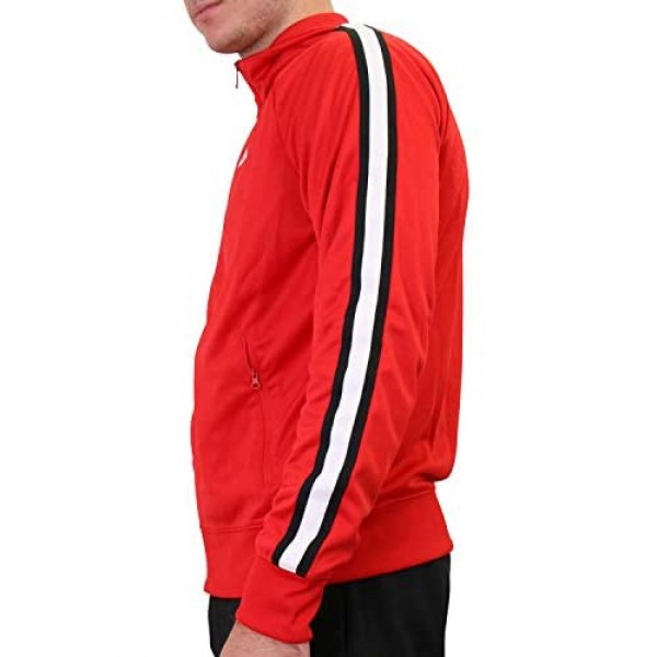 Nike Men's Sportswear Track Jacket (S Red/blk)