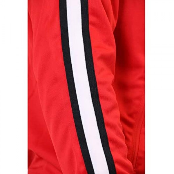 Nike Men's Sportswear Track Jacket (S Red/blk)