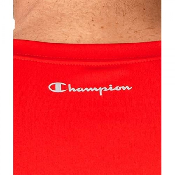 Champion Men's Long-Sleeve Double-Dry Performance T-Shirt