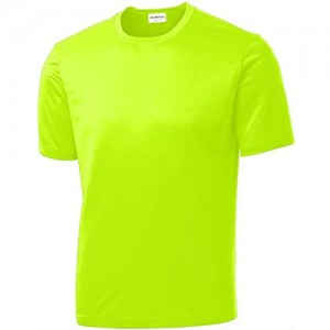 Clothe Co. Men's Short Sleeve Moisture Wicking Athletic T-Shirt