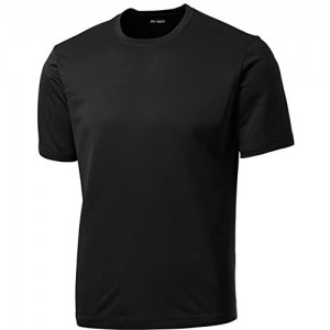 DRIEQUIP Men's Big & Tall Short Sleeve Moisture Wicking Athletic T-Shirts