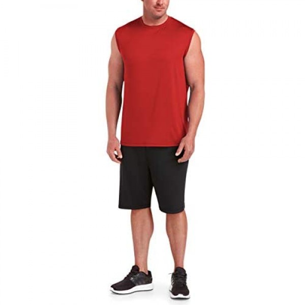 Essentials Men's Big & Tall Tech Stretch Muscle Shirt fit by DXL