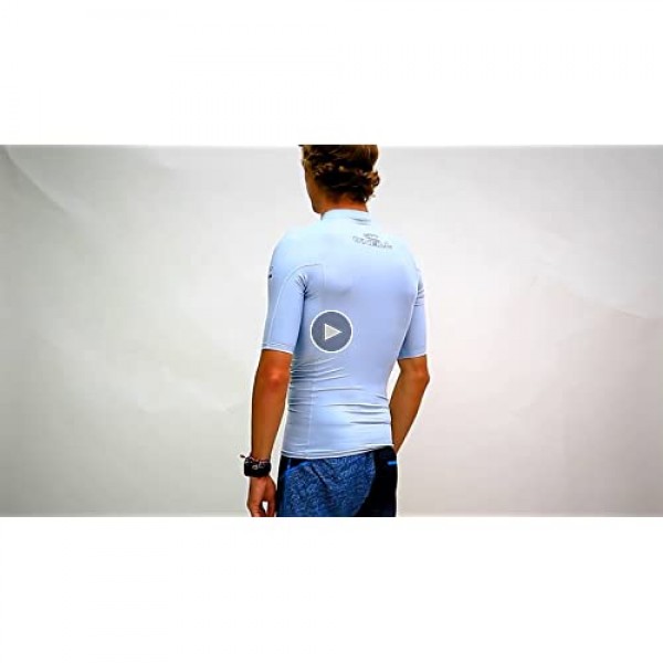 O'Neill Men's Premium Skins O'zone UPF 50+ Long Sleeve Sun Shirt With Hood