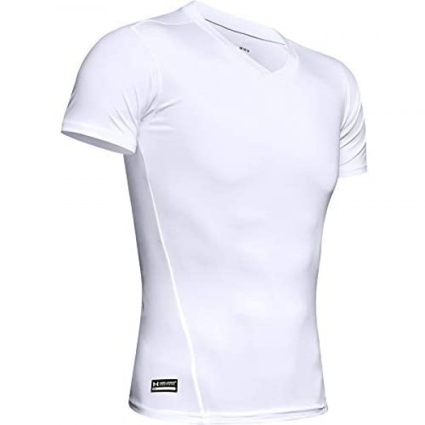 Under Armour Men's HeatGear Tactical V-Neck Compression Short Sleeve T-Shirt