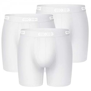 CHOHB Men's Underwear Lenzing Micro Modal 3 Pack Boxer Briefs Men Fly