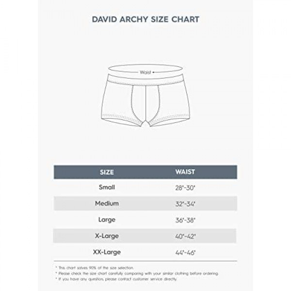 DAVID ARCHY Men's 3 Pack Quick Dry Mesh Boxer Briefs Ultra Soft Underwear with Fly