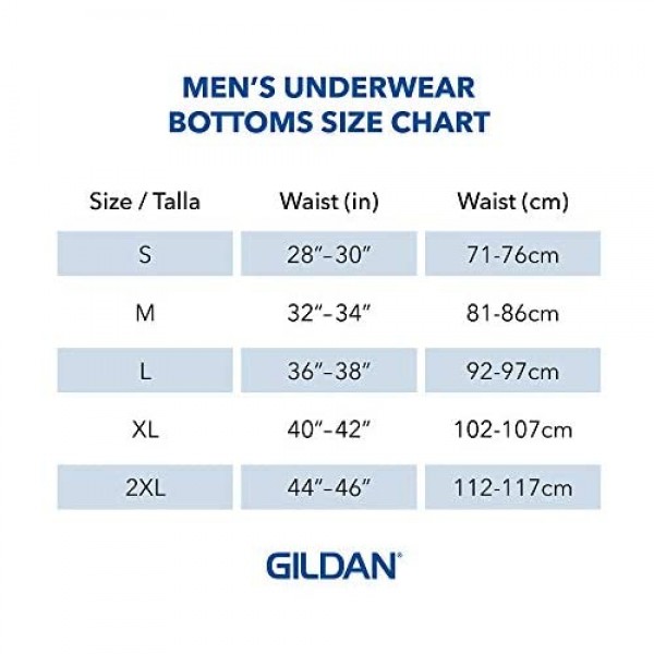 Gildan Men's Covered Waistband Boxer Briefs Multipack