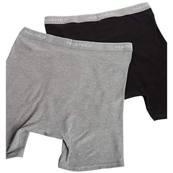 Hanes mens Cool Dri Tagless Boxer Briefs With Comfort Flex Waistband Multipack