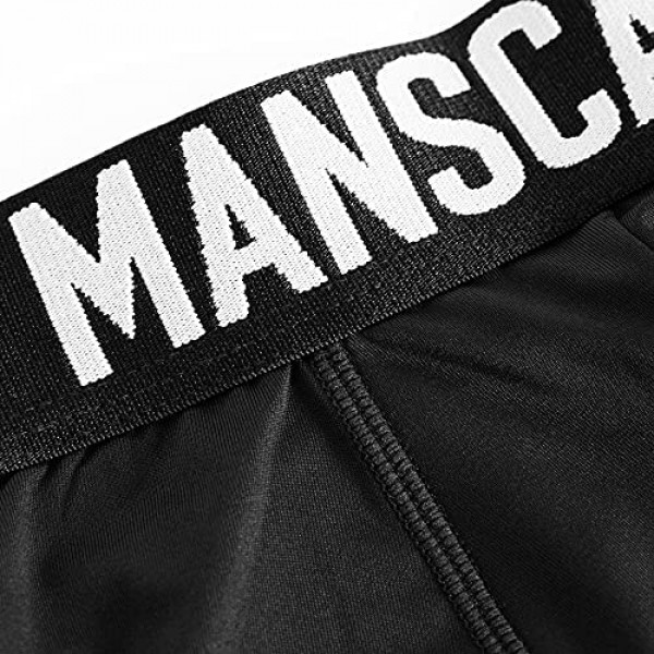MANSCAPED Men’s Anti-Chafe Athletic Performance Boxer Briefs