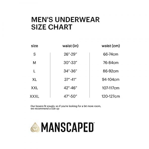 MANSCAPED Men’s Anti-Chafe Athletic Performance Boxer Briefs