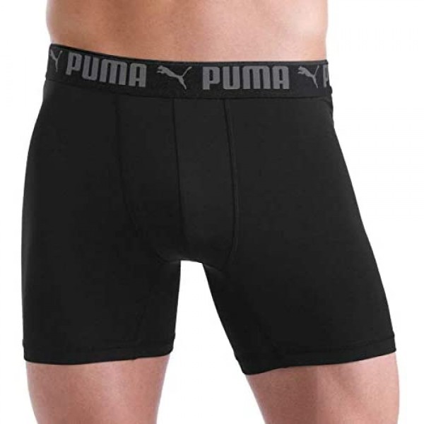 Puma Men's Microfiber Boxer Brief 5-pack