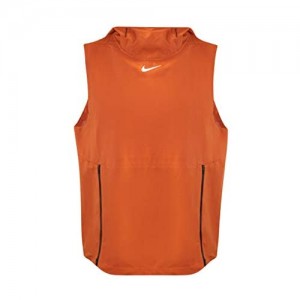 Nike Men's Alpha Fly Rush Hooded Training Vest (Longhorn Orange Medium)
