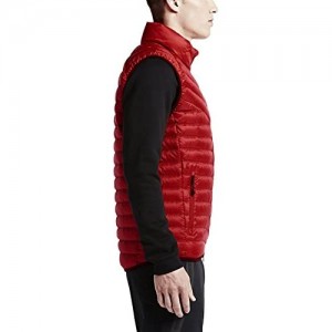 Nike Men's Guild 550 Down Vest (Small University RED/Team RED)