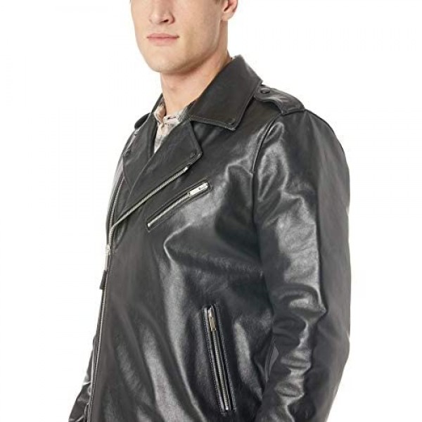 AG Adriano Goldschmied mens Kuro Leather Jacket