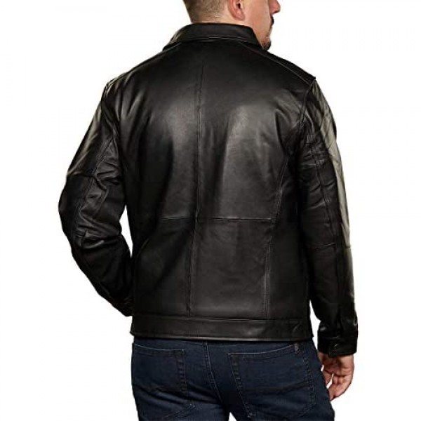 Boston Harbour Men's Leather Jacket