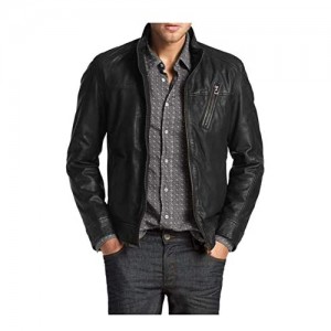 Laverapelle Men's Genuine Lambskin Leather Jacket (Black  Classic Jacket) - 1501210