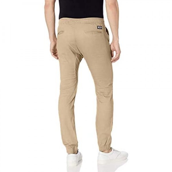 Brooklyn Athletics Men's Slim Fit Soft Twill Jogger Pants – Available in Multiple Colors & Styles