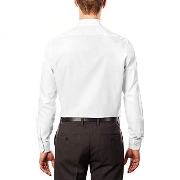 Arrow 1851 Men's Dress Shirt Poplin (Available in Regular Fitted Slim and Extreme Slim Fits)