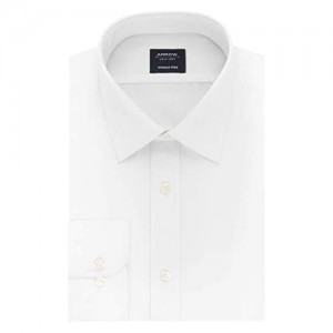 Arrow 1851 Men's Dress Shirt Poplin (Available in Regular  Fitted  Slim  and Extreme Slim Fits)
