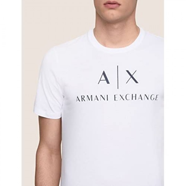 AX Armani Exchange Men's Crew Neck Logo Tee