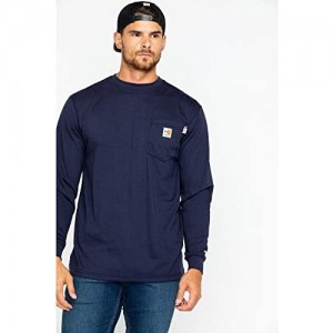 Carhartt Men's Flame Resistant Force Cotton Long Sleeve T-Shirt