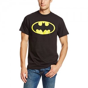 DC Comics Men's Batman Basic Logo T-Shirt