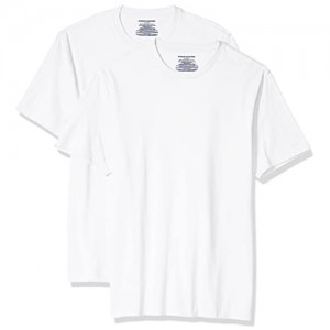  Essentials Men's 2-Pack Slim-Fit Short-Sleeve Crewneck T-Shirt