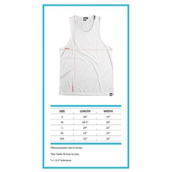 INTO THE AM Men's Basic Tank Tops - Soft Fitted Sleeveless Muscle Shirt Tanks