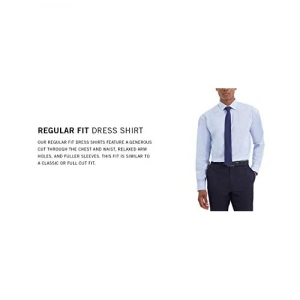 Kenneth Cole Unlisted Men's Dress Shirt Regular Fit Solid