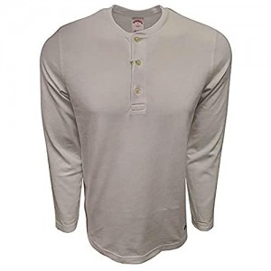 Brooks Brothers Men's Cotton Henley Long Sleeve T-Shirt