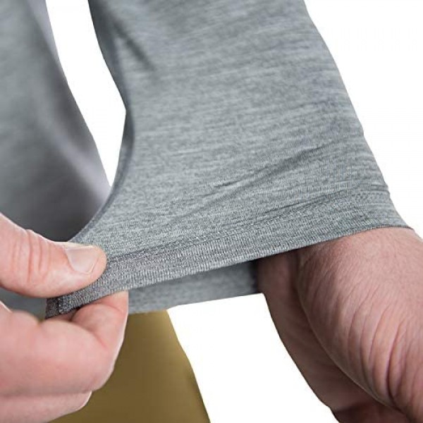 SITKA Gear Men's Hanger Work Long Sleeved Henley Shirt