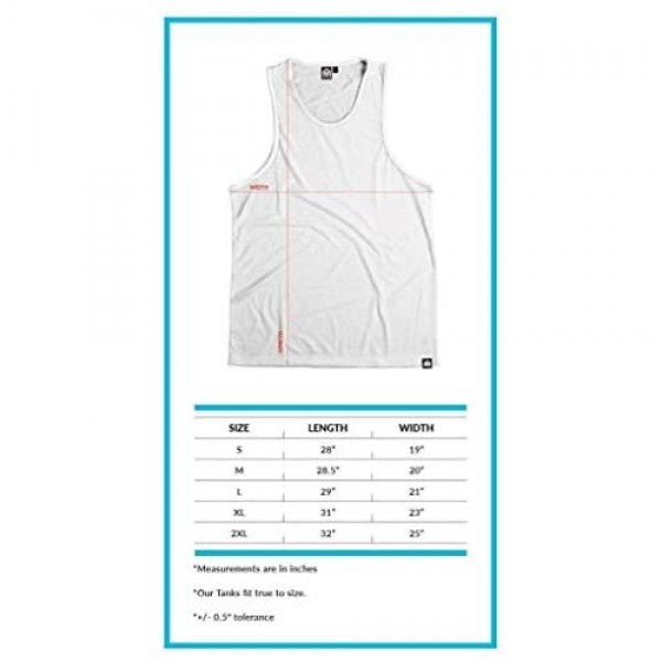 INTO THE AM Men's Graphic Tank Tops - Cool Soft Fitted Muscle Shirts for Men