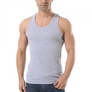 Men’s Cotton Tank Top - MorwebVeo Slim Fit Sleeveless Shirt Premium Basic Tanks Tops for Men