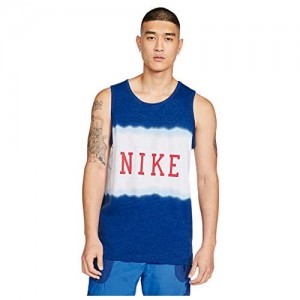 Nike Men's Sportswear Americana Statement Tank Top (Deep Royal Blue) Size Small