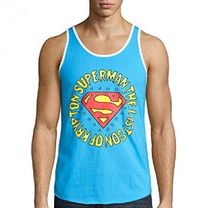 Superman Turquoise Tank Top