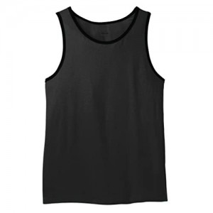Young Men's Cotton Ringer Tank Top in 10 Colors XS-4XL