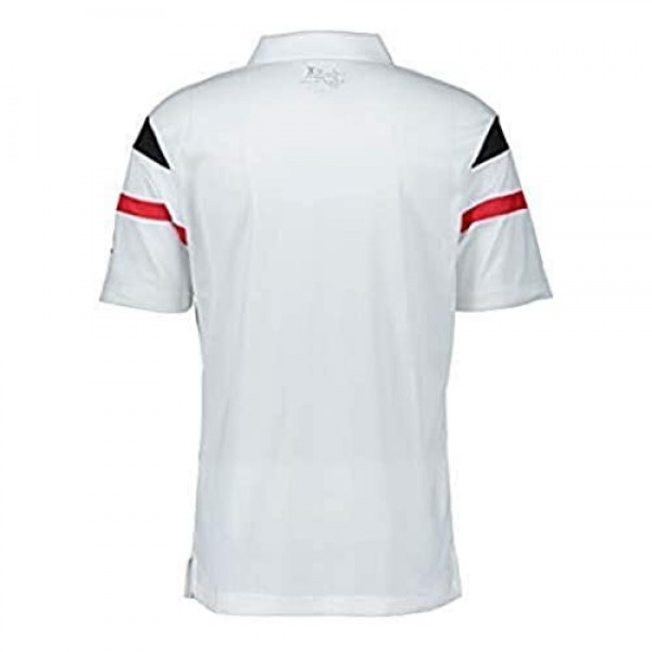 Men's DRI-Fit Short Sleeved Tri-Color Golf Shirt Slim Fit Golf Tees for Mens